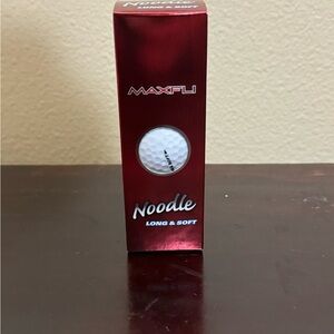 Maxfli Noodle Long & Soft Golf Balls Pack of 3